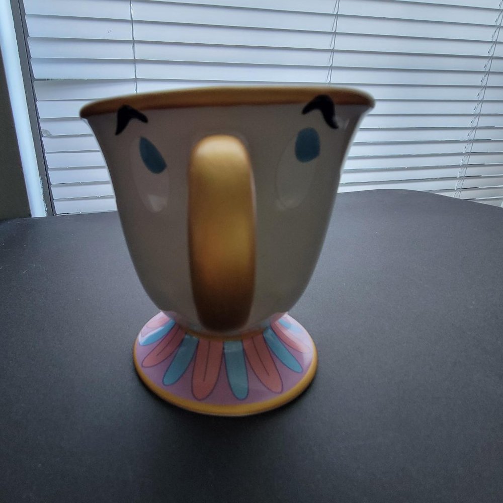 Disney's CHIP Mug, Authentic Disney Parks Beauty And The Beast Tea Coffee Cup